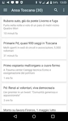 Toscana notizie locali android App screenshot 4